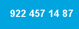 922 457 14 87 922 457 14 87